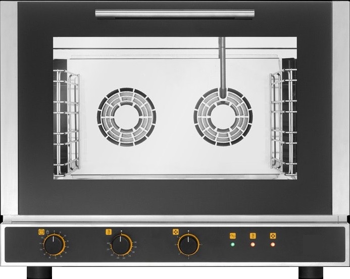 ECG64EV, cucina a gas 4 fuochi con forno elettrico ventilato
